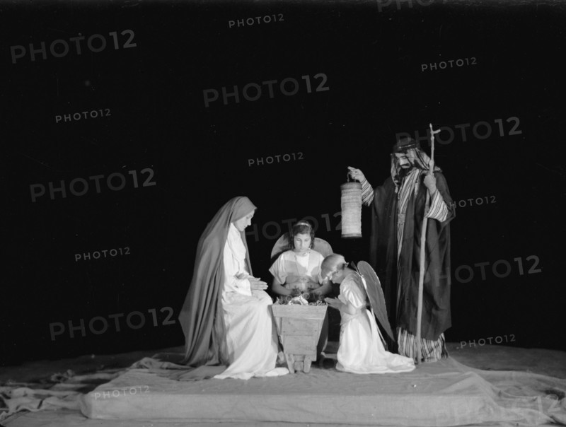 The Christmas Story at the Y.M.C.A. tableaux in Israel ca. between 1934 and 1939
