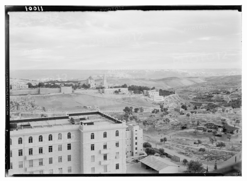 View of the city from the YMCA tower (probably Jerusalem) ca. between 1934 and 1939