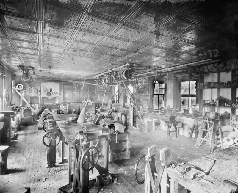Section of Lumber Curing Department ca.  between 1910 and 1920
