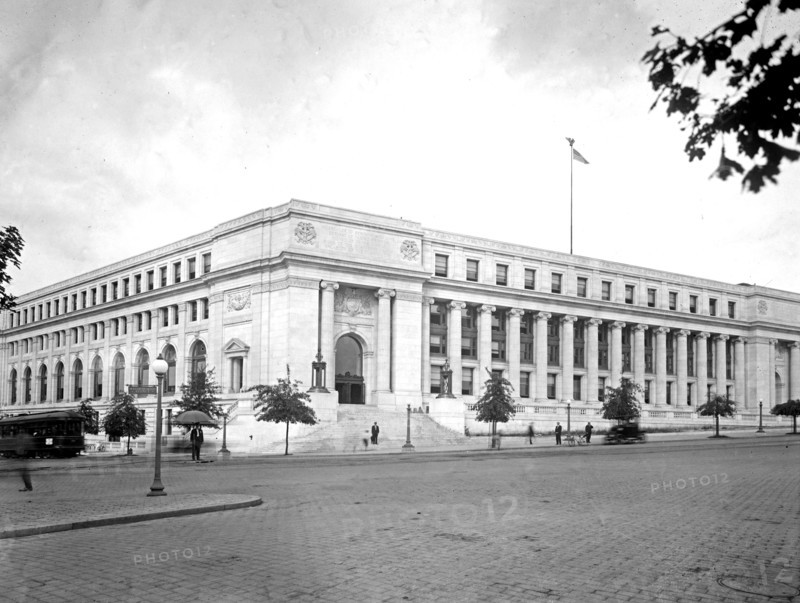 City Post Office exterior [Washington, D.C.] ca. between 1910 and 1925