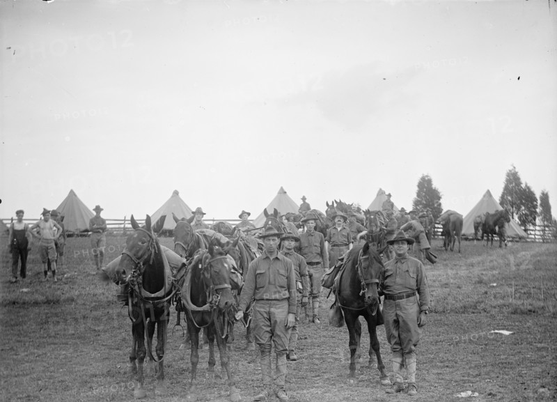 National Guard troops in Gettysburg, PA  ca.  1910