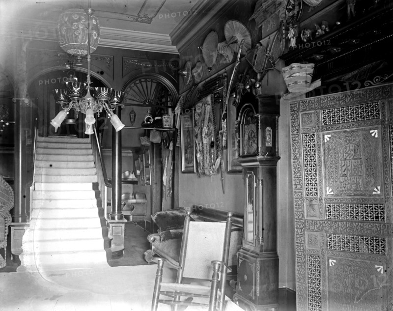 Stairway in William Jennings Bryan house ca.  between 1910 and 1935