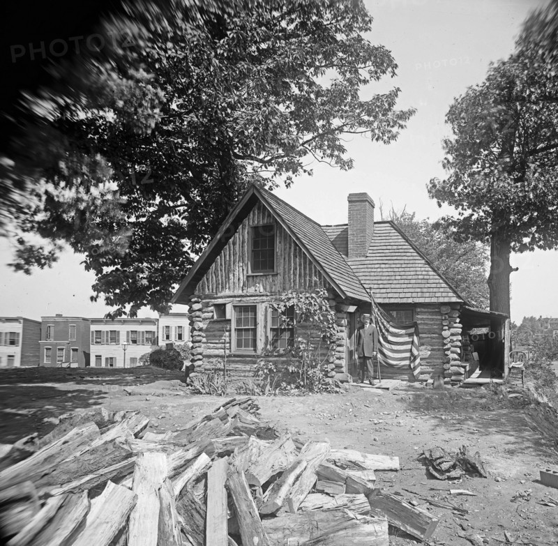 Poet Miller cabin, Rock Creek Park, [Washington, D.C.] ca.  between 1910 and 1925