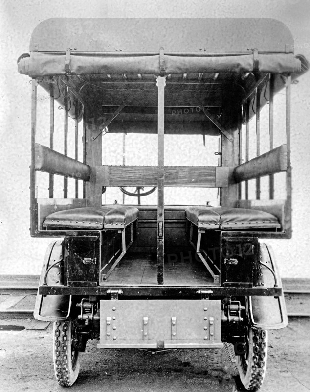 American Red Cross ambulance ca.  between 1910 and 1935
