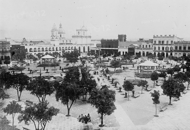 Tucuman Argentina; Plaza Independencia ca. between 1909 and 1920