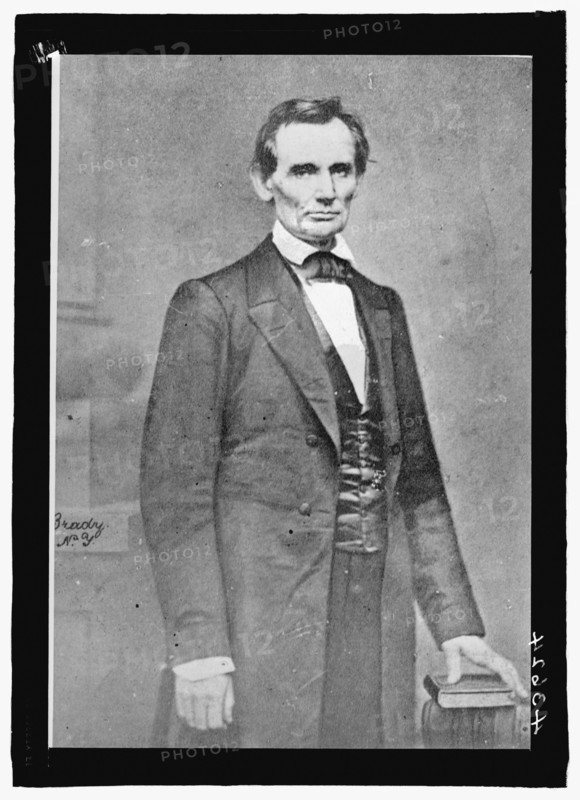 Photo of Abraham Lincoln (Cooper Union photo, 1860)