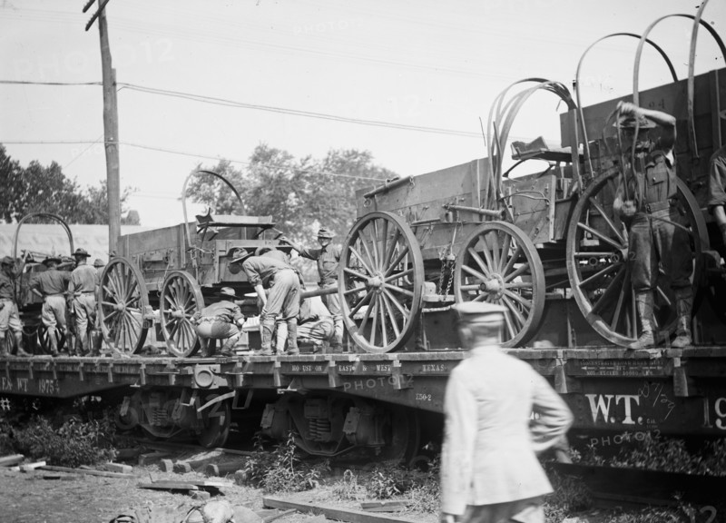 U.S. Army, transportation of equipment & troops ca. between 1909 and 1940