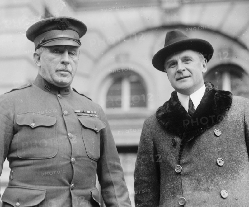 General Leonard Wood & Congressman Alvan T. Fuller  ca.  between 1918 and 1920
