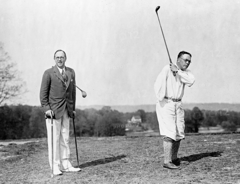 World War disabled veteran heroes in spite of their handicaps play par golf ca.  1918