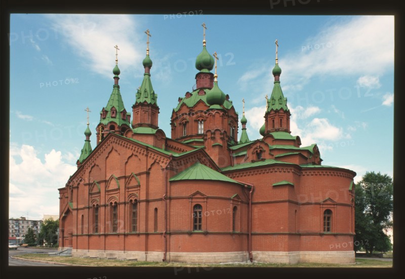 Church of Saint Alexander Nevskii (1914), southeast view, Cheliabinsk, Russia; 2003