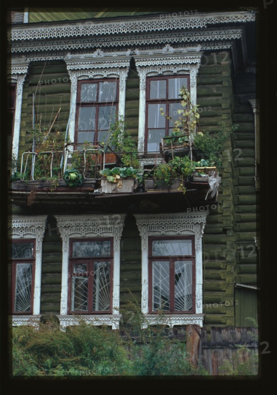 Tabolov house (Kalinin Street 72), (1902), Khabarovsk, Russia; 2000