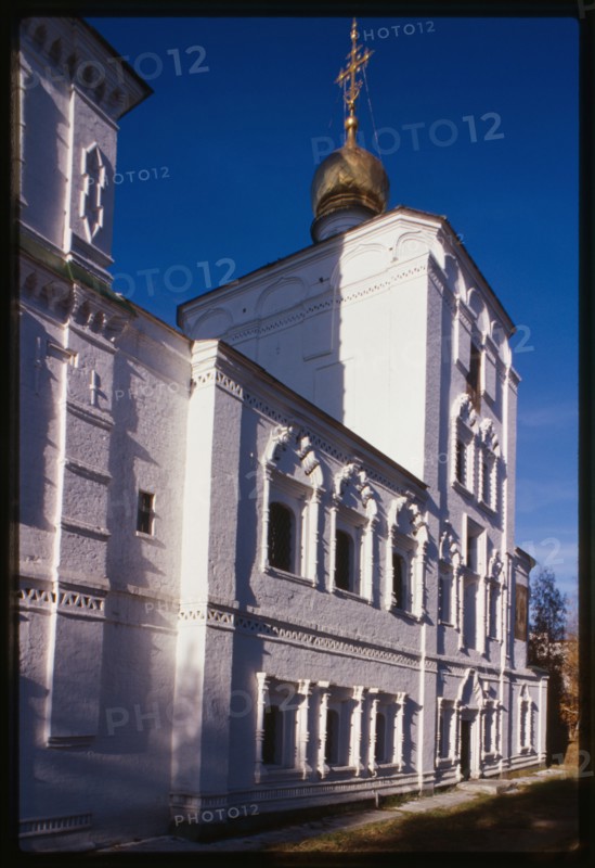 Church of the Savior (1706-10), south facade, Irkutsk, Russia; 1999