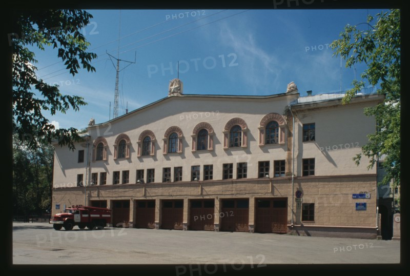 Fire Station (Pushkin Street #68), (1930s), Cheliabinsk, Russia; 2003