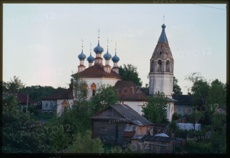 Church of the Annunciation (1762), northwest view, Ustiuzhna, Russia; 2001
