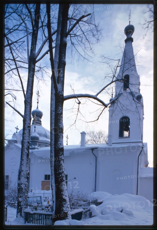 Church of Lazarus (at Gorbachev Cemetery) (1775-90, 1887), north facade, Vologda, Russia 2000.