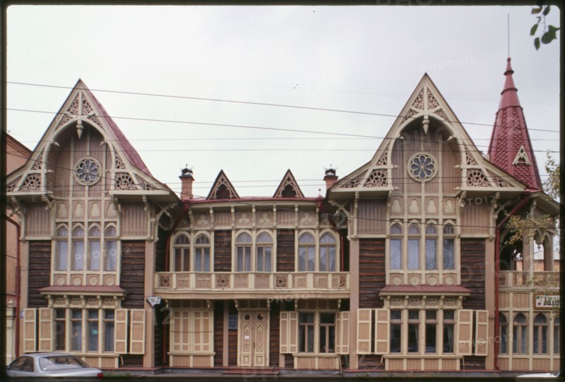 Tsukerman mansion (around 1900), Krasnoiarsk, Russia; 1999