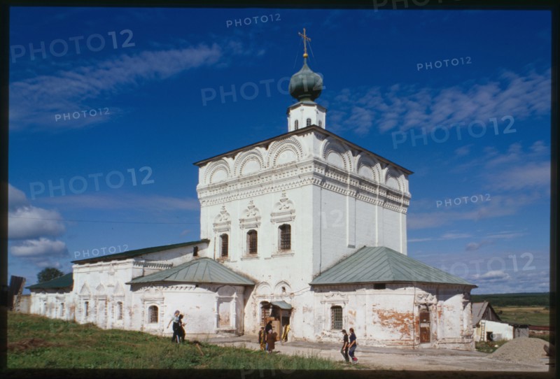 Ascension-Trinity Monastery, Church of the Ascension (1704), southeast view, Solikamsk, Russia; 2000