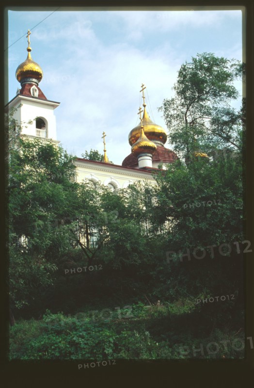 Cathedral of Saint Nicholas, (1907), southwest view, Vladivostok, Russia; 2000