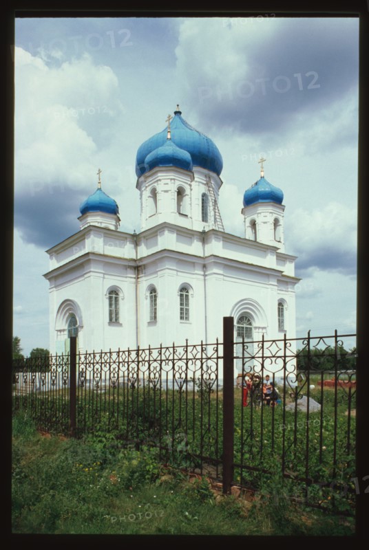Church of the Transfiguration (1870), southwest view, Troitsk, Russia; 2003