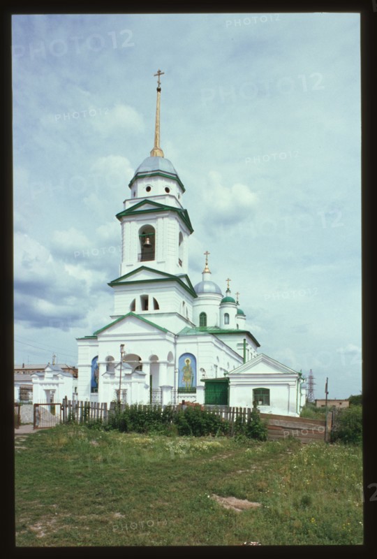 Church of the Trinity (1762), west view, Troitsk, Russia; 2003