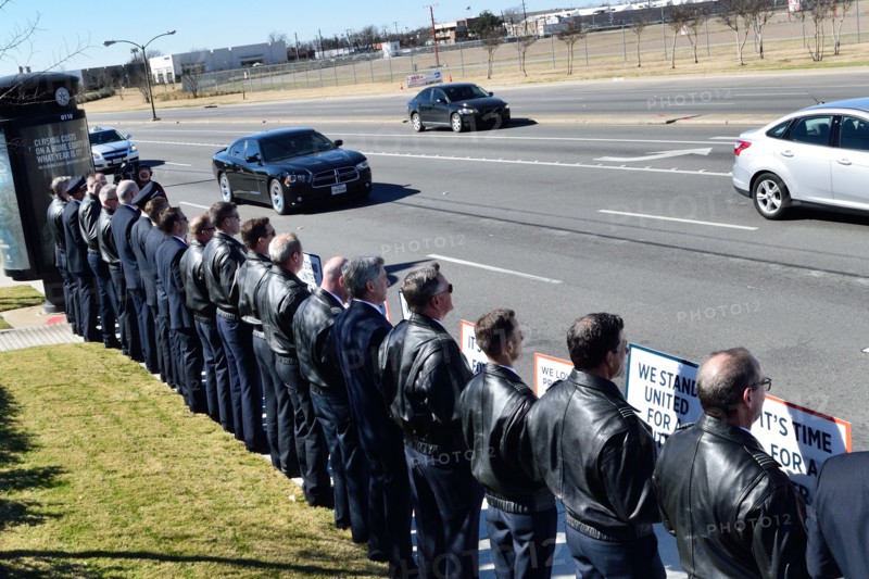 Southwest Airlines Pilots  upset over having no contract protest outside Love Field in Dallas, TX, USA (February 3,2016)