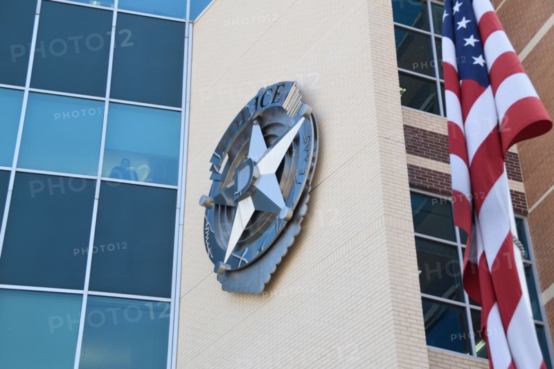 Police headquarters in downtown Dallas on 8th July 2016