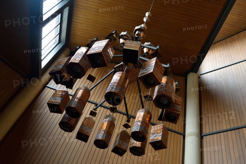 Interior of the Church of the Incarnation on the campus of the University of Dallas in Irving, TX