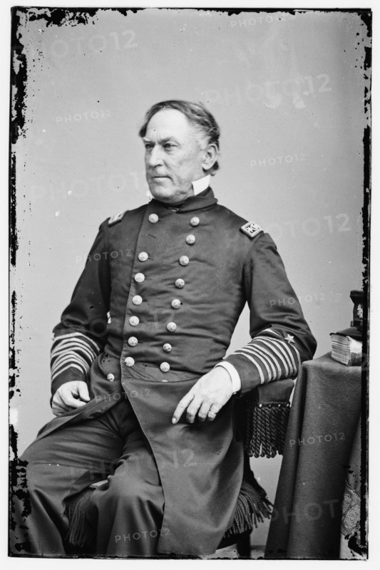 Portrait of Rear Adm. David G. Farragut