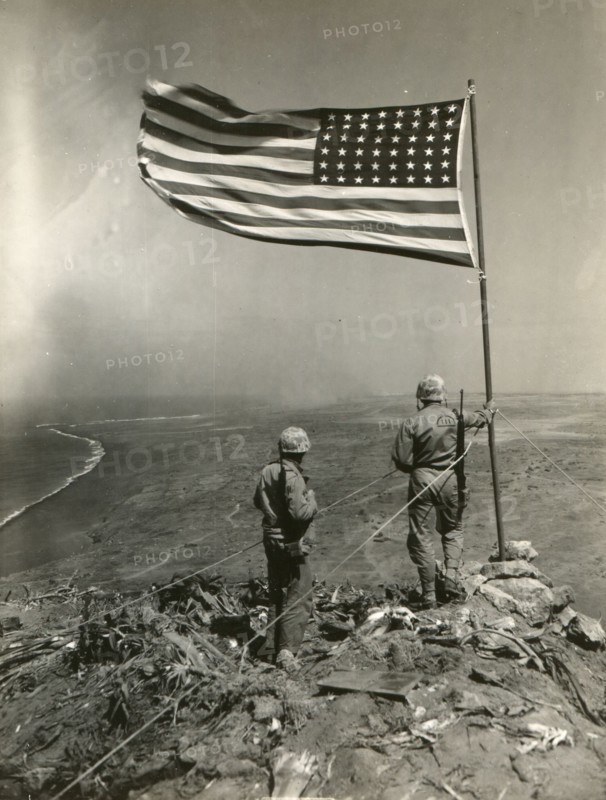Old Glory on Mt. Surbachi