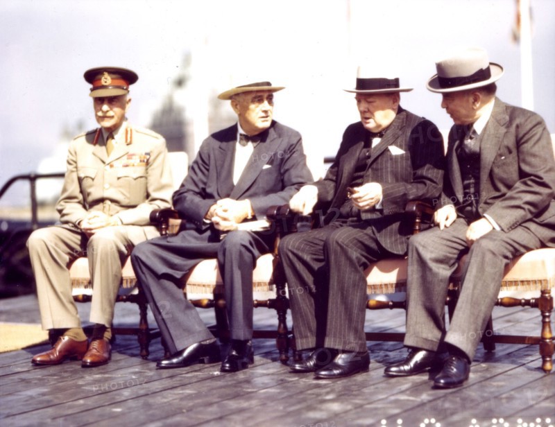 President Franklin D. Roosevelt with Lord Athlone