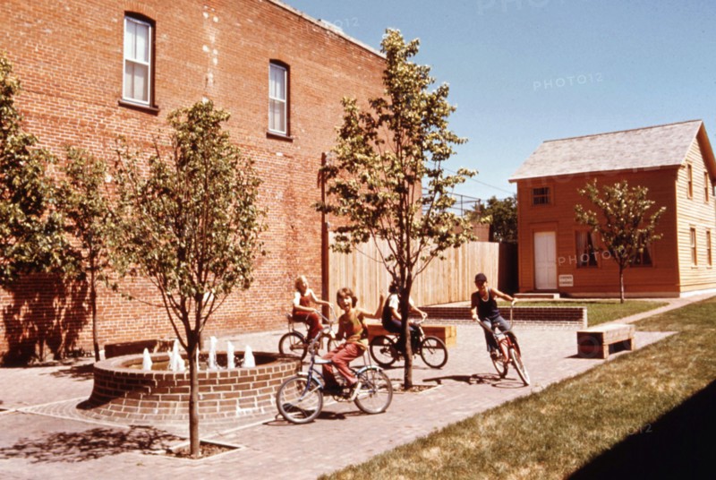 A Newly Created Park Downtown