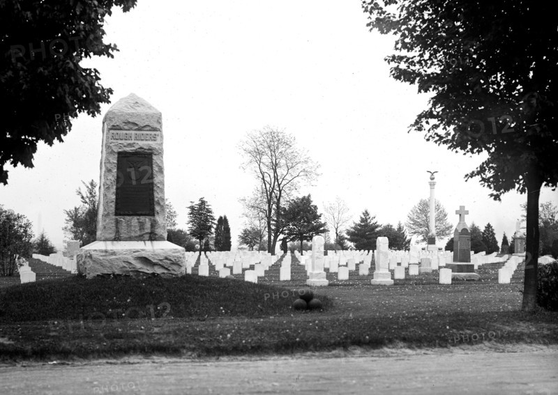 A view of Arlington National Cemetery