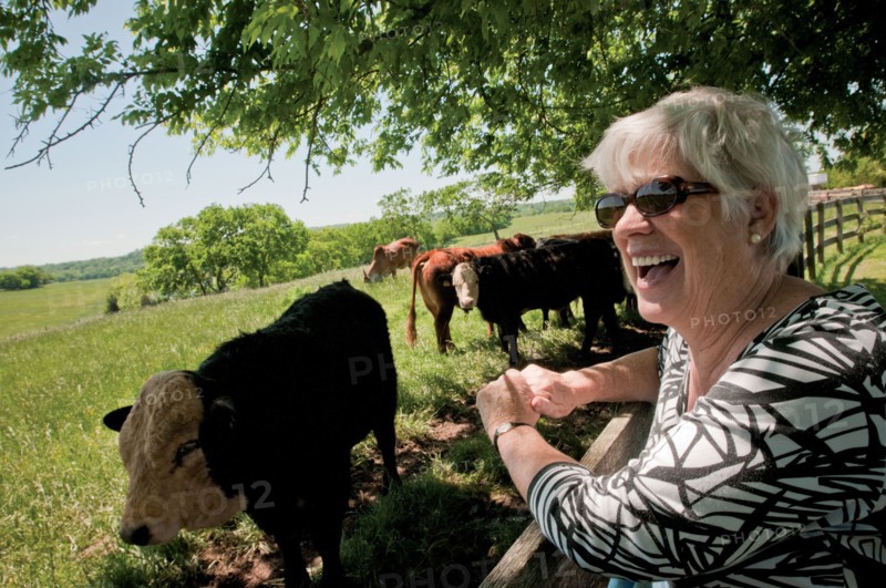 A woman farm owner