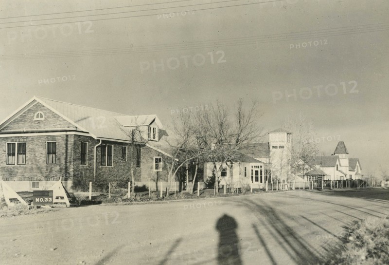 Agency Hospital and Congregational Church #33 Elbowoods