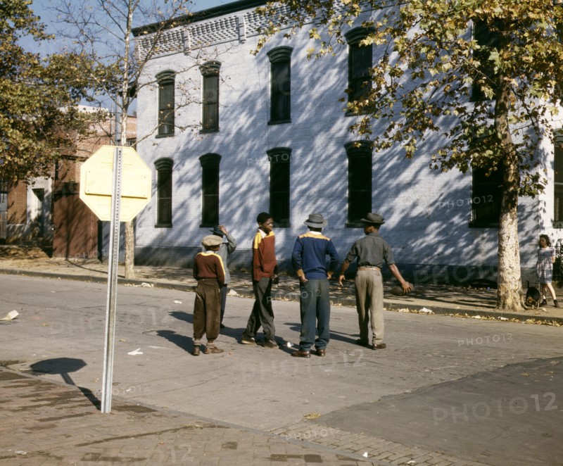 Children in street