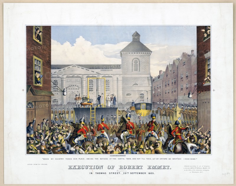Execution of Robert Emmet in Thomas Street