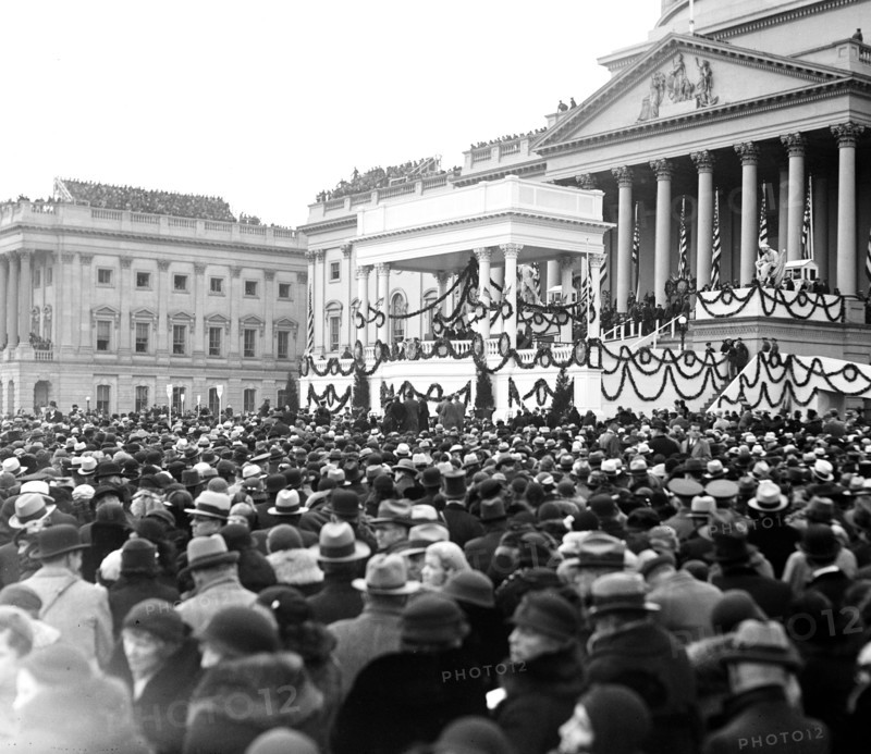 Franklin Roosevelt First Inaguration