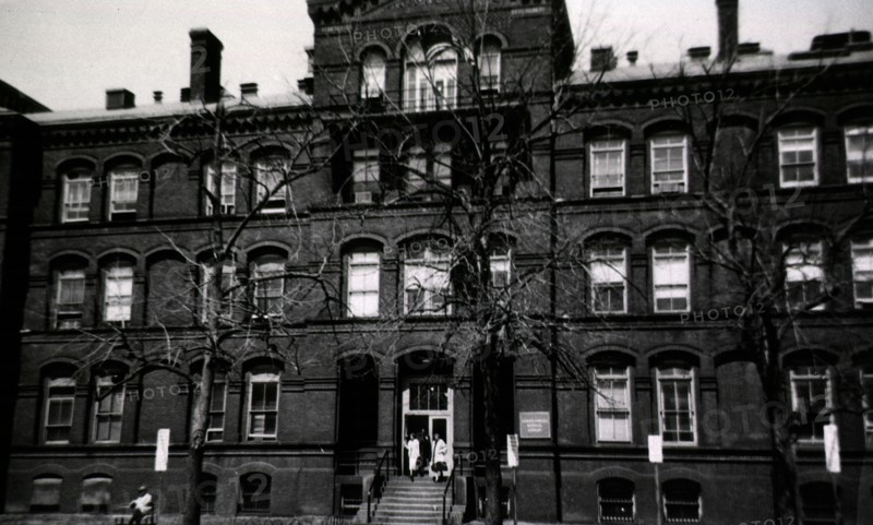 Front entrance of the Army Medical Museum and Library building ca. 1940s