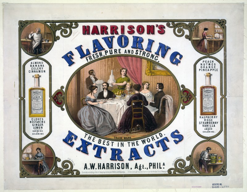 Harrison's flavoring extracts. Philadelphia