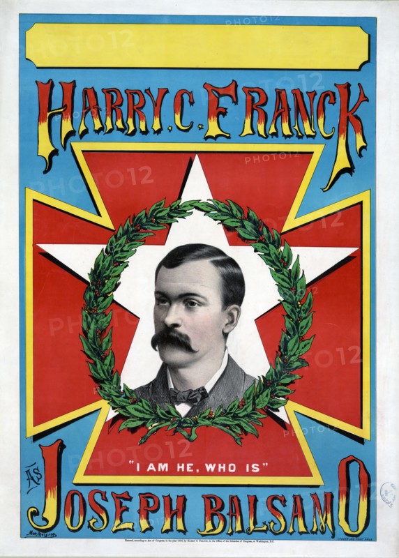 Harry C. Franck as Joseph Balsamo