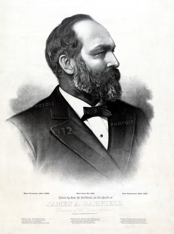 James A. Garfield ca 1881