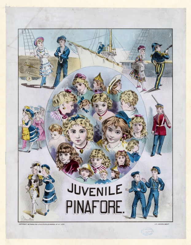 Juvenile pinafore