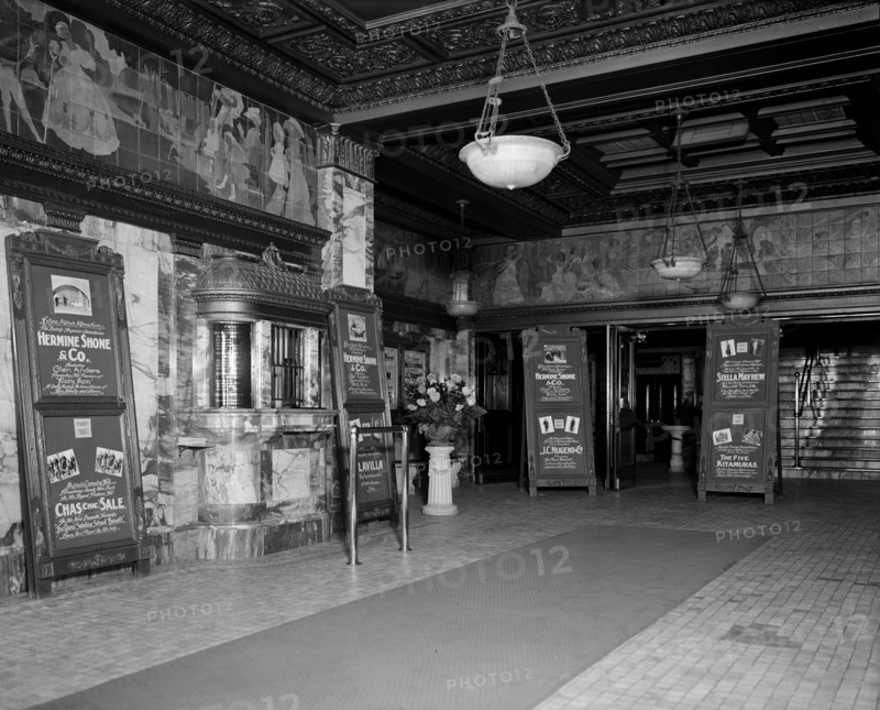 Keith's Theater lobby interior Washington D.C.