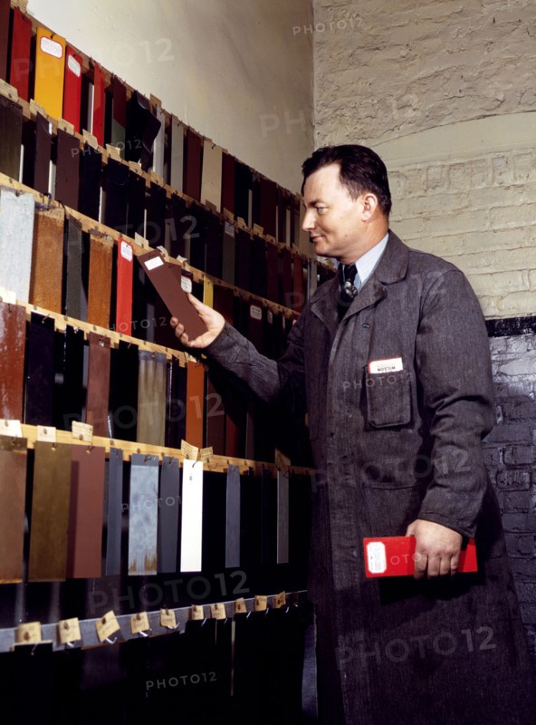 Laboratory worker at the research laboratory