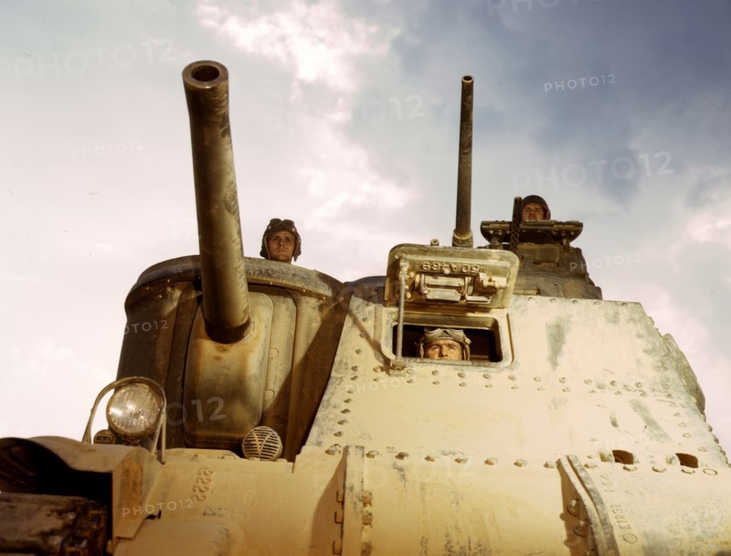 M-3 tanks and crews