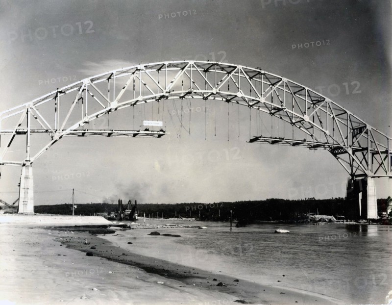 Midsection Construction of Sagamore Bridge