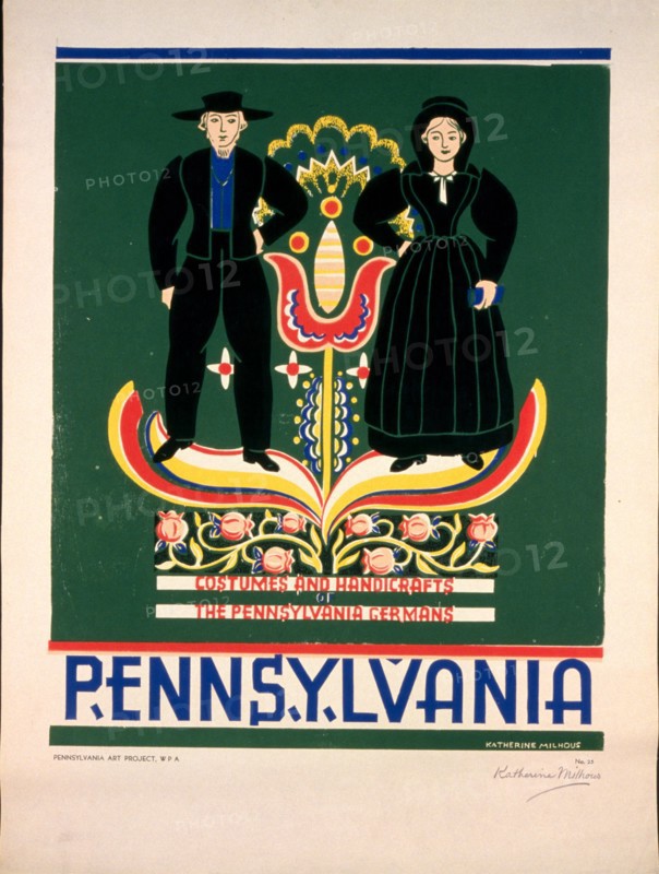 Pennsylvania Costumes and handicrafts
