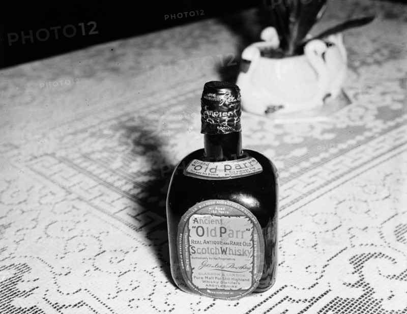 Photo of Ancient 'Old Parr' Real Antique and Rare Old Scotch Whiskey