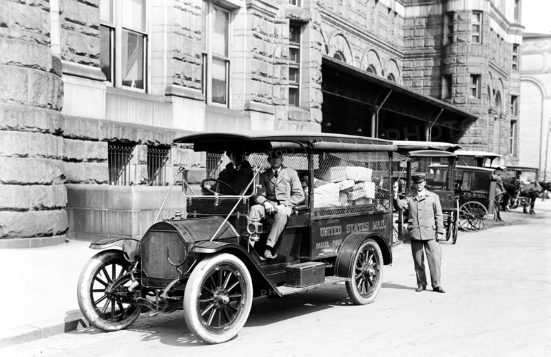 Postal truck