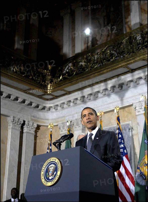 President Obama at Secretary Geithner's swearing